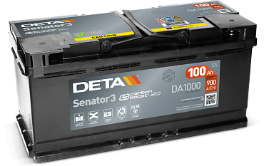 Аккумулятор Deta Senator3 DA1000 (100 Ah)